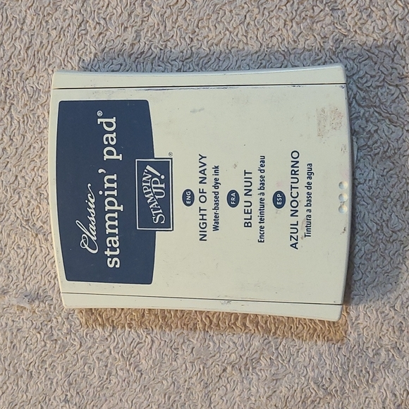 4 X classic Ink Stamp pads in 4 shades of blue - Picture 4 of 5